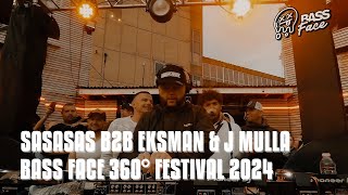 SASASAS B2B Eksman amp J Mulla  Bass Face Festival 2024 Live From London DJ Set [upl. by Adara]