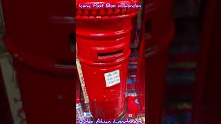 London Post Box drop your mail all over street in London short Jaiden Aluan [upl. by Sedrul732]