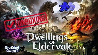 Dwellings of Eldervale  Kickstarter Unboxing [upl. by Nap]