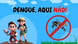 Heróis contra a Dengue  Vídeo Educativo para Crianças [upl. by Atekihs]