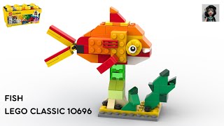 FISH Lego classic 10696 ideas How to build [upl. by Grassi827]