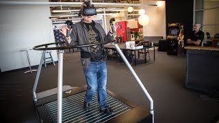 HandsOn with VR OmniDirectional Treadmill [upl. by Colner]