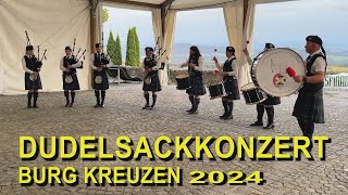 DUDELSACKKONZERT  BURG KREUZEN  2024 [upl. by Adnertal]