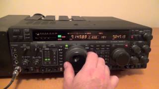 Yaesu FT1000MP MK V [upl. by Shepley]