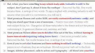 How To Edit Copy Editing Tutorial 1 [upl. by Yevreh203]