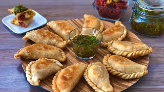 EMPANADAS DE CARNE Y CHIMICHURRI DESDE CERO  POSTRES CON IXCHEL [upl. by Otilopih310]