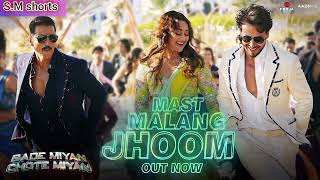 Mast Malang Jhoom Official Video Arijit Singh  Akshay Kumar Tiger Shroff  Vishal Mishra  BMCM [upl. by Alenas]