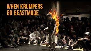 When KRUMPERS Go BEASTMODE  Dance Battle Compilation 🔥 [upl. by Ereynihc]