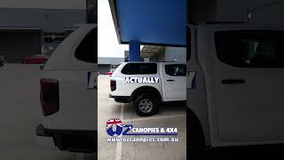 HOW TO MAKE SURE A CANOPY IS A WATER TIGHT ON A FORD RANGER [upl. by Lorie]