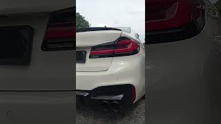 M5 G30 BMW 530e Hybrid valvetronic exhaust sound [upl. by Eceinaj448]