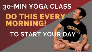 30min DAILY Advanced Yoga Class Original Hot Yogastyle [upl. by Nhguavoj866]