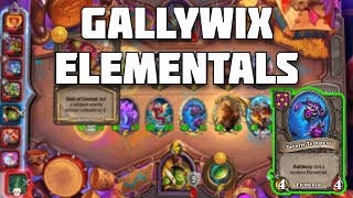 Gallywix Elementals  Hearthstone Battlegrounds [upl. by Mclain398]