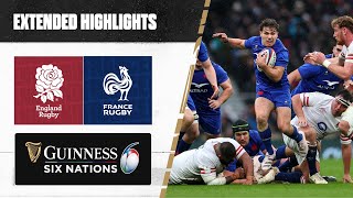 ABSOLUTELY ASTONISHING 😮  Extended Highlights  England v France  Guinness Six Nations Rugby [upl. by Jacobina]