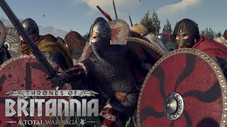 INSANE THRONES OF BRITANNIA BATTLE  Total War Thrones of Britannia Multiplayer Battle [upl. by Nnodnarb]