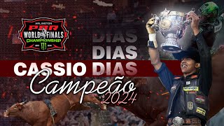 CASSIO DIAS CAMPEÃO MUNDIAL DA PBR 2024 NO TEXAS  EUA [upl. by Judy]