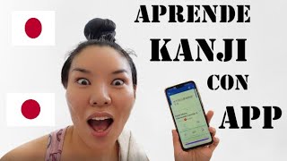 ¡Aprende a leer kanji ¿Cómo aprender kanji con app [upl. by Caspar]