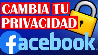 🔒Como CAMBIAR PRIVACIDAD de AMIGOS en FACEBOOK [upl. by Nosnirb29]