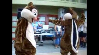 Chip amp Dale Dancing Disney College Program 06 [upl. by Gellman]