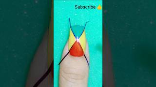 Easy nail art design💅naildesign easynailart youtubeshorts shortsfeed [upl. by Salinas]