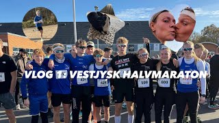 VLOG 1 VESTJYSK HALVMARATON [upl. by Veradia]