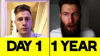 Beardvolution  Evolution of beard  Time lapse beard growth over 6 weeks [upl. by Garrot]