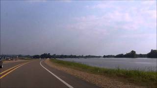 Mississippi River Flood 2011 HWY 61  Redwood amp Eagle Lake [upl. by Pen]