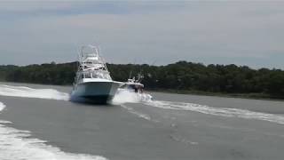 Passengers get Drenched in a Boat in Cape May Canal Allegedly by a Distracted Captain [upl. by Averil]