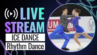 LIVE  Ice Dance Rhythm Dance  ISU World Junior Championships  Taipei City 2024  FigureSkating [upl. by Alyag115]