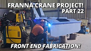 Front End FABRICATION amp NEW Cab Build Begins  Franna Crane Project  Part 22 [upl. by Weiser]