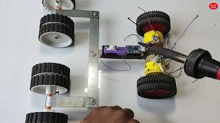 How to make remote control hunter toys gadiRemote control toy gadi banane ka tarika [upl. by Uaerraj663]