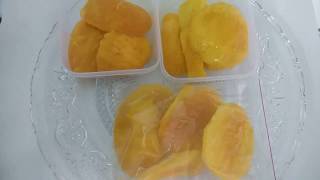 Mango preserve lHow Store Mango Pulp at home lआम को एक साल तक बिना केमिकल्स स्टोर करने का तरीक़ा [upl. by Naihtniroc]