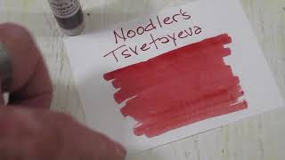 Noodlers Tsvetayeva writing sample [upl. by Perreault]