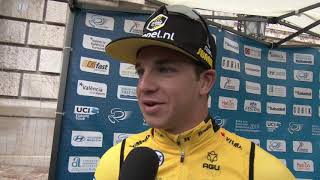 Dylan Groenewegen  Postrace interview  Stage 5  Volta a la Comunitat Valenciana 2019 [upl. by Emogene176]