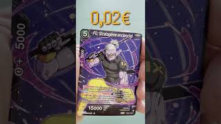 UNBOXING BOOSTER DRAGON BALL CRITICAL BLOW FR 10092024 [upl. by Llerret]