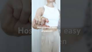 Hose enger machen ohne nähen Super easy 😳 nähen fashion diyclothes diy hack [upl. by Anelrahs]