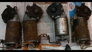 XC Fairmont 351Restoration Part 43  Power Window Motors Regulators and Wiring [upl. by Atilrep]