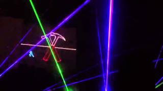 Pink Floyd laser show [upl. by Badger]