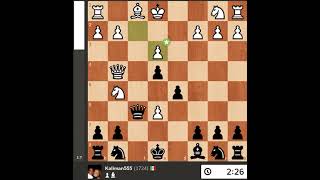 I played the Botez Gambit and won chess [upl. by Leveridge]