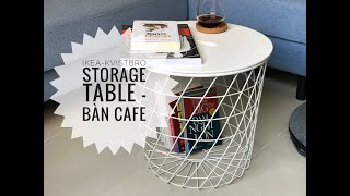 IKEAKVISTBRO Storage table  Bàn cafe [upl. by Gurevich284]