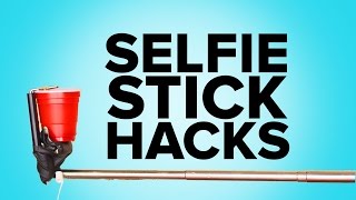 12 Awesome Selfie Stick Hacks You Must Try [upl. by Pietro577]