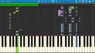 Indeep  Last Night A DJ Saved My Life  Piano Tutorial  Synthesia Cover [upl. by Bucky964]