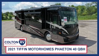 Step Inside This Luxury RV The 2021 Phaeton 40 QBH Class A RV from Tiffin Motorhomes [upl. by Arriaet]