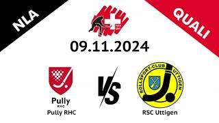 Highlights Rollhockey NLA  Pully RHC vs RSC Uttigen [upl. by Zeiger426]