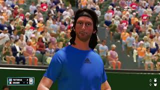 TSITSIPAS vs SINNER  Monte Carlo  Gameplay AO Tennis 2 [upl. by Tuckie]