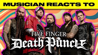 Musician Reacts To  Five Finger Death Punch  quotBrighter Side Of Greyquot [upl. by Dihahs942]