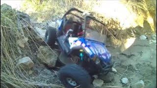 POLARIS RZR 4WD 118 SCALE TRAIL RUN TRUCK amp ROCK CRAWLING [upl. by Vaughn]