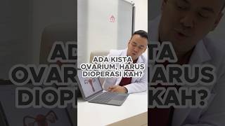 Kista Ovarium perlu operasi 🫢 kista kistaovarium kesehatanwanita [upl. by Crespo]