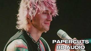 mgk  papercuts live 8D AUDIO [upl. by Aeret761]