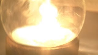 White Phosphorus in Pure Oxygen reaction only [upl. by Skell]