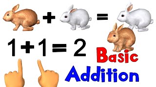 Basic Math Addition For Kids  Noodle Kidz PreK and Kindergarten Educational Video [upl. by Sydel]